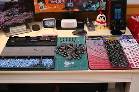 最便宜的Gasket结构键盘拆解 达尔优A98图片