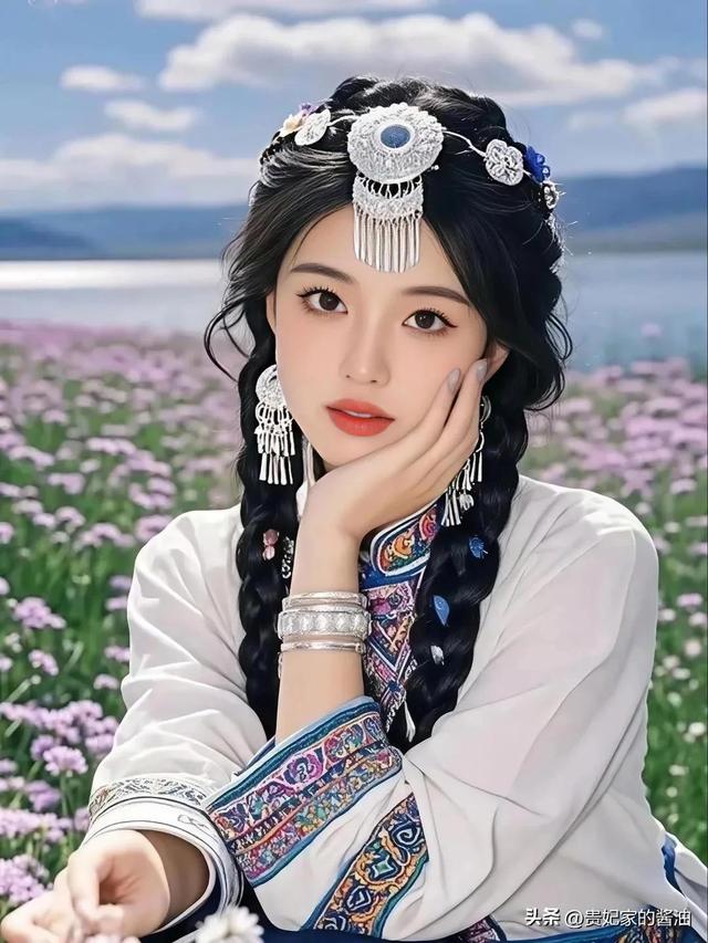 美眸清澈花容月貌