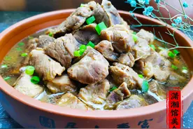 猪身上这块肉，超市打折没人买，一次全包圆，炖好了比牛肉好吃图片