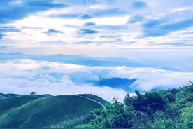 一天反穿江西武功山：龙山村-金顶。够野、够劲、够虐图片