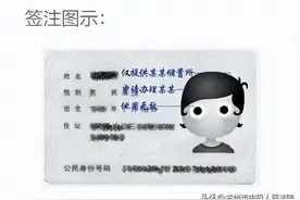身份证复印件，记得加这几个字！图片
