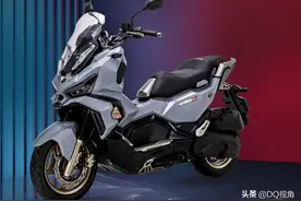 三阳Husky ADV跨界踏板，150小排量水冷4气门，配15.2L超大油箱图片