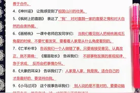 二年级下册语文：全册的重点知识点汇总，打印给孩子学习！图片