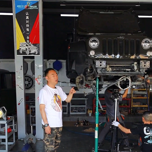 改好的牧马人不要买一台素车回来自己改，你说这都是什么毛...