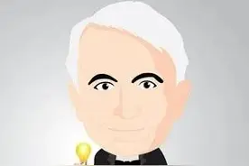 爱迪生——我的理想浸透了母爱图片
