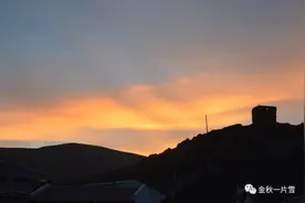 草地风光：草原夜色图片