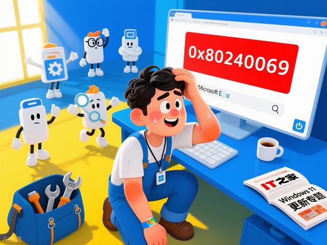 微软Win11 24H2八月累积更新遇0x80240069错误