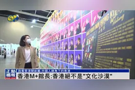 香港M+馆长：香港绝不是“文化沙漠”，而是很丰富图片