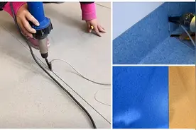 PVC塑胶地板接缝处理小技巧图片