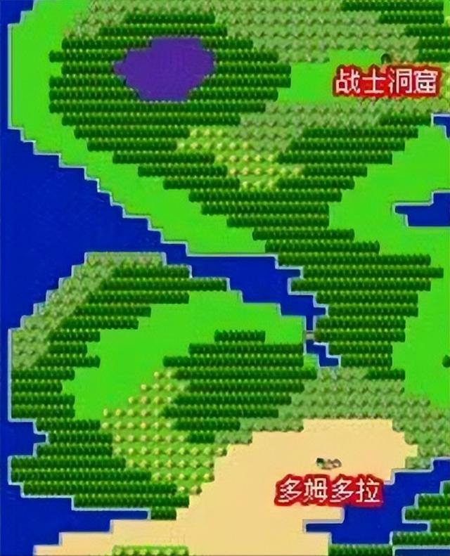 FC勇者斗恶龙1图文全攻略——全迷宫地图（二）