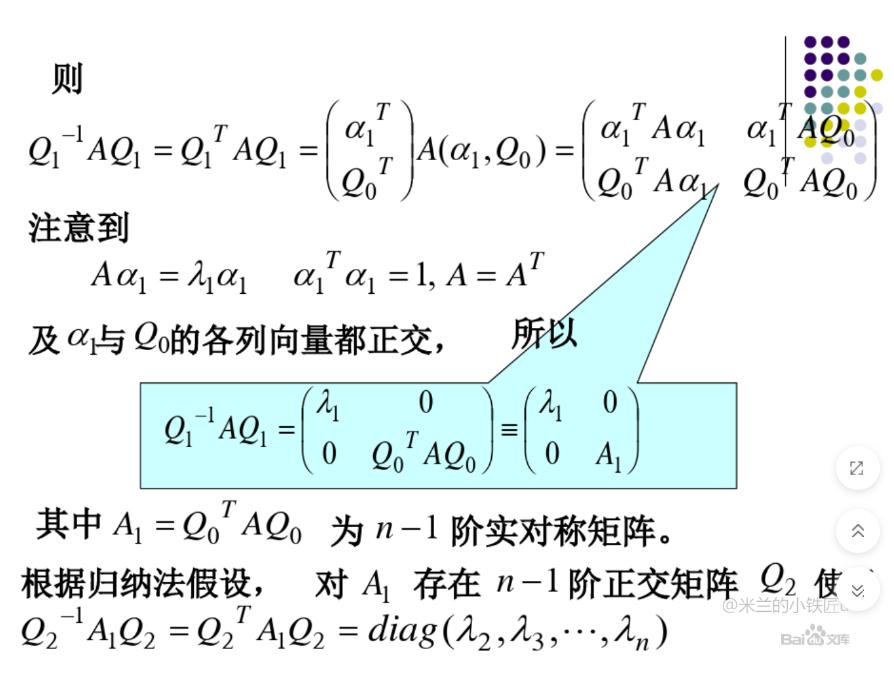 实对称矩阵的几个性质插图13 实对称矩阵的几个性质