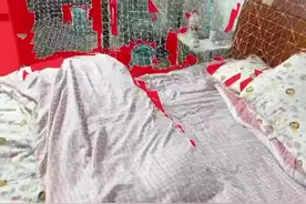 女子搬家前用3D扫描保存房间图片