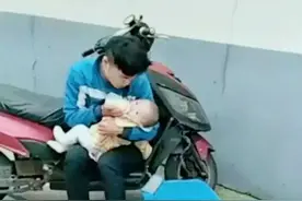 安徽穷小子，带6个月大的女儿送外卖，还登上央视，如今怎样了？图片