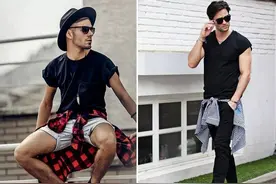 黑色T恤太单调？夏季学会这3种搭配技巧，也能穿出时尚高级感图片