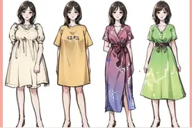用简单粗暴的方式教你不同身形的女生怎么穿搭连衣裙图片