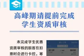 转需！12306“学生优惠资质在线核验”全流程图来了图片