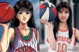 当女明星cos赤木晴子，陈都灵林青霞清纯，王祖贤真是晴子本人图片