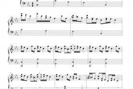 克罗地亚狂想曲，钢琴谱原版，马克西姆，曲谱分享图片