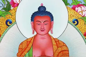 唐卡中的八大佛菩萨形象与手印图片