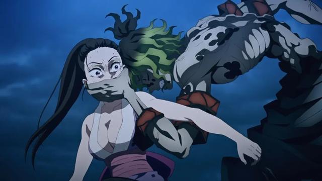 鬼灭之刃游郭篇第九集强杀堕姬后反被捅，音柱断手鬼灭小队危险