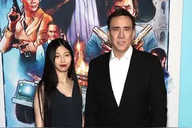 尼古拉斯·凯奇携27岁妻子及31岁儿子亮相，妻子怀孕后变好看了图片