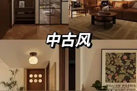 被坑久了！原来中古风用的不叫胡桃木色，怪不得装完有色差图片