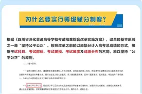 解读四川新高考（二）：等级赋分制图片