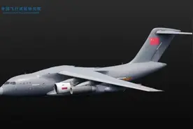 运-20B：装上4只粗壮的“酒桶”，本次不是WS-20，而是长江-1000A图片