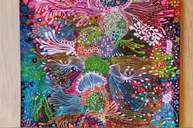 超级好看的线描画，用带颜色的画笔画画就是灵感大爆发，好美图片