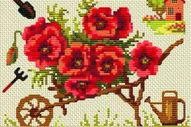 真是国色天香！超多款漂亮的手工十字绣图案，你喜欢吗？图片