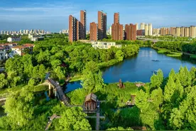 安徽合肥：城市湿地景美如画图片