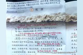 四年级上册语文第1课《观潮》教师笔记图片