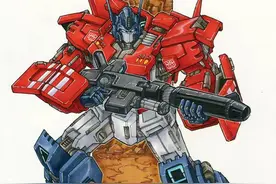 变形金刚IDW插画合集，大力神颜值不输擎天柱图片