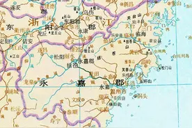 通过地图，了解浙江省温州市从古到今的历史变迁图片