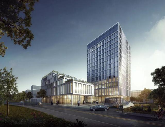 坐落于富阳核心区的一处生态数字智慧谷 / ASCITY 泛城设计