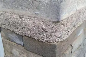 保定平原老房子特殊构件----墙碱图片