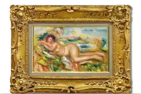一生创作四千余幅人体油画 雷诺阿“画出史上最纯洁女人体”图片