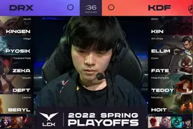 LOL-LCK：Kiin酒桶致命E闪R炸回Deft霞，KDF“下克上”3-2淘汰DRX图片