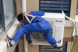 在日本几乎看不到到外墙上的空调外机，听完分析，以后我也学着装图片