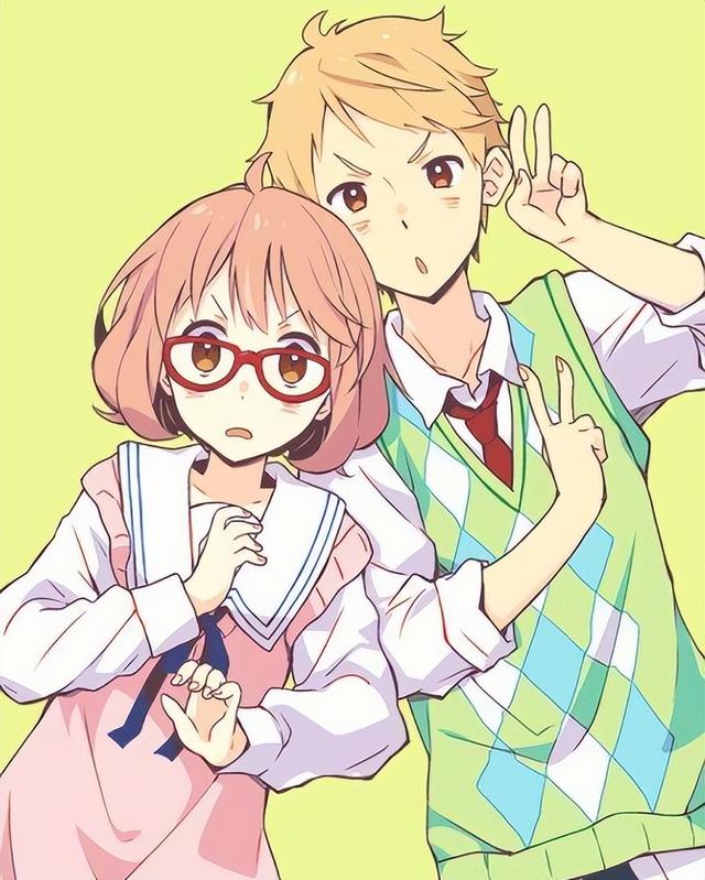 十二星座专属情侣动漫插画,水瓶座让人羡慕,双子座的超有爱