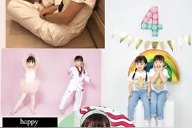 熊黛林双胞胎女儿4岁生日，郭可盈女儿晒其写真，姐妹花甜美可爱图片