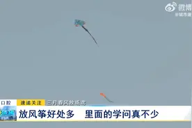 三月春风放纸鸢：放风筝好处多 里面的学问真不少图片