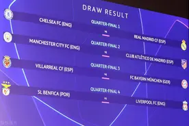 欧冠八强抽签揭晓！卫冕冠军死磕欧冠霸主，拜仁利物浦喜提大礼包图片