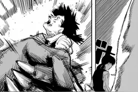 《电锯人》漫画第101话：电次粉墨登场，英雄救美图片