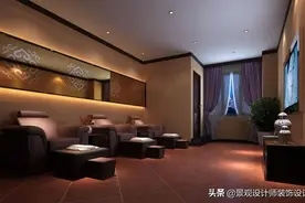 足浴会所 足疗会所设计案例效果图2图片