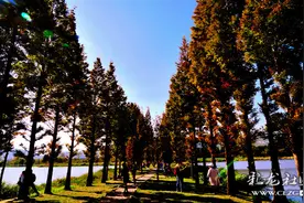 航拍昆明干沟尾的“天空之镜”图片