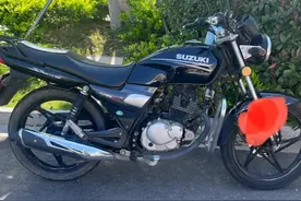 铃木钻豹125排量图片