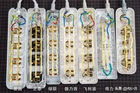 七个品牌排插吹毛求疵的拆解横评图片