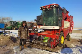 自走式花生捡拾收获机多少钱？图片