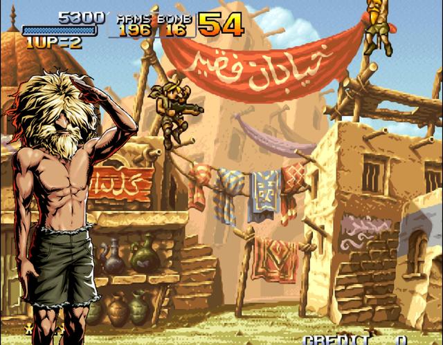 《合金弹头》神秘的超级恶魔基因，这才是老头会波动拳的真相